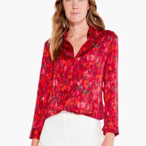 NIC + ZOE Mix and Mingle Blouse. New. Size Small